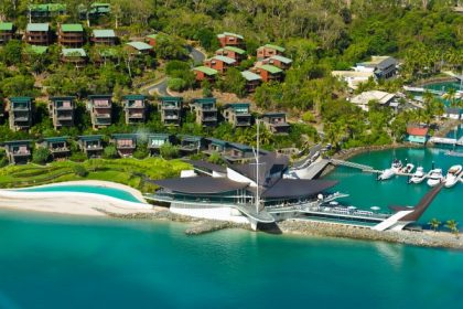 Hamilton Island aerial view